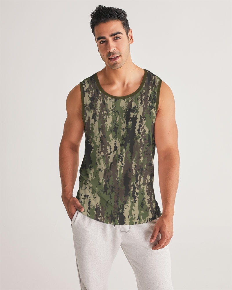 Herren-Tanktop im Camouflage-Muster