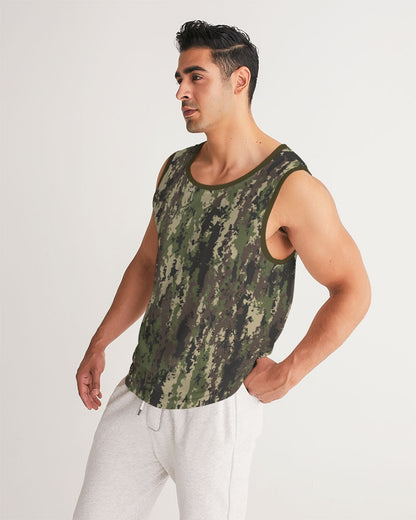 Herren-Tanktop im Camouflage-Muster