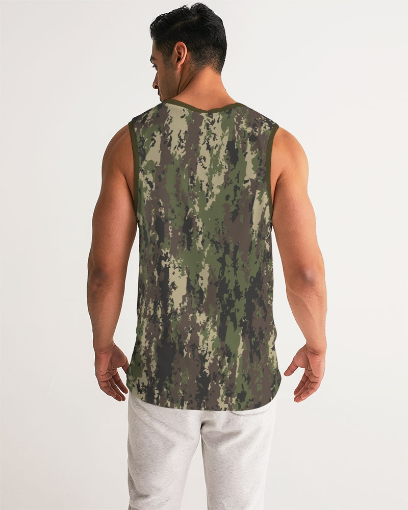 Herren-Tanktop im Camouflage-Muster