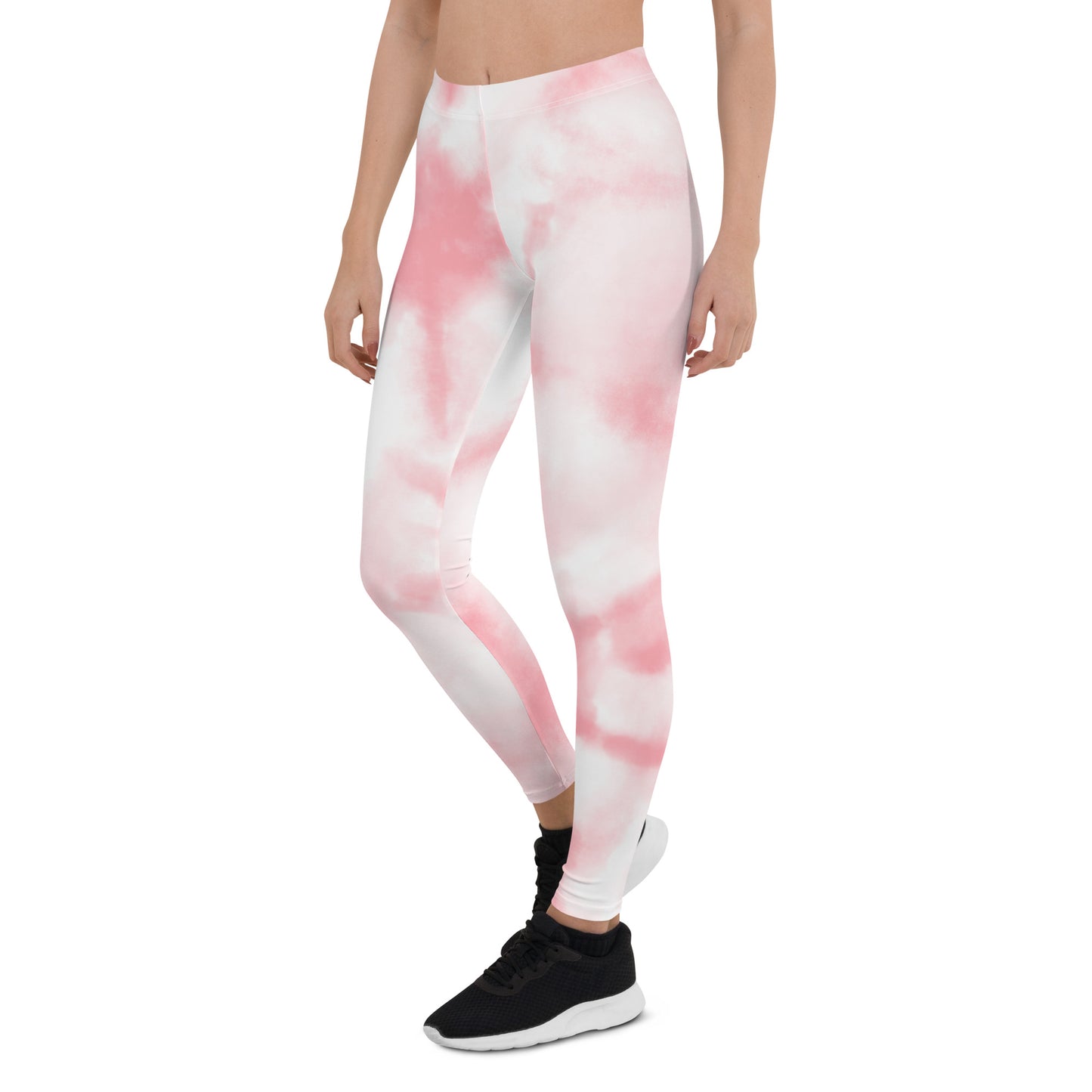 Unsere stilvollen Leggings in Weiß und Rosa