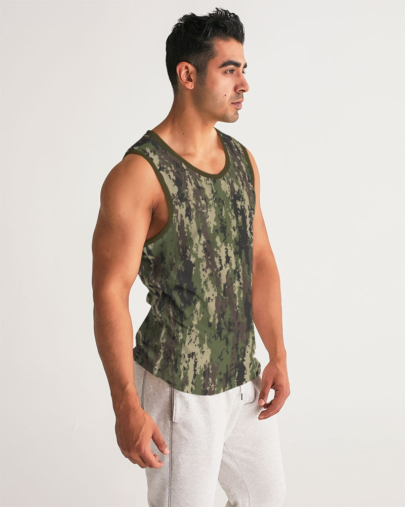 Herren-Tanktop im Camouflage-Muster