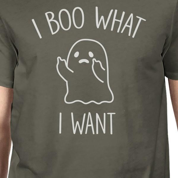 "I Boo What I Want Ghost" Herren-T-Shirt