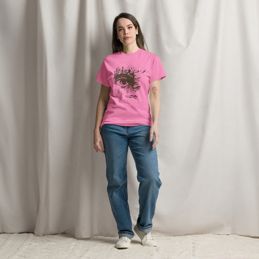 Klassisches Damen-T-Shirt aus Baumwolle