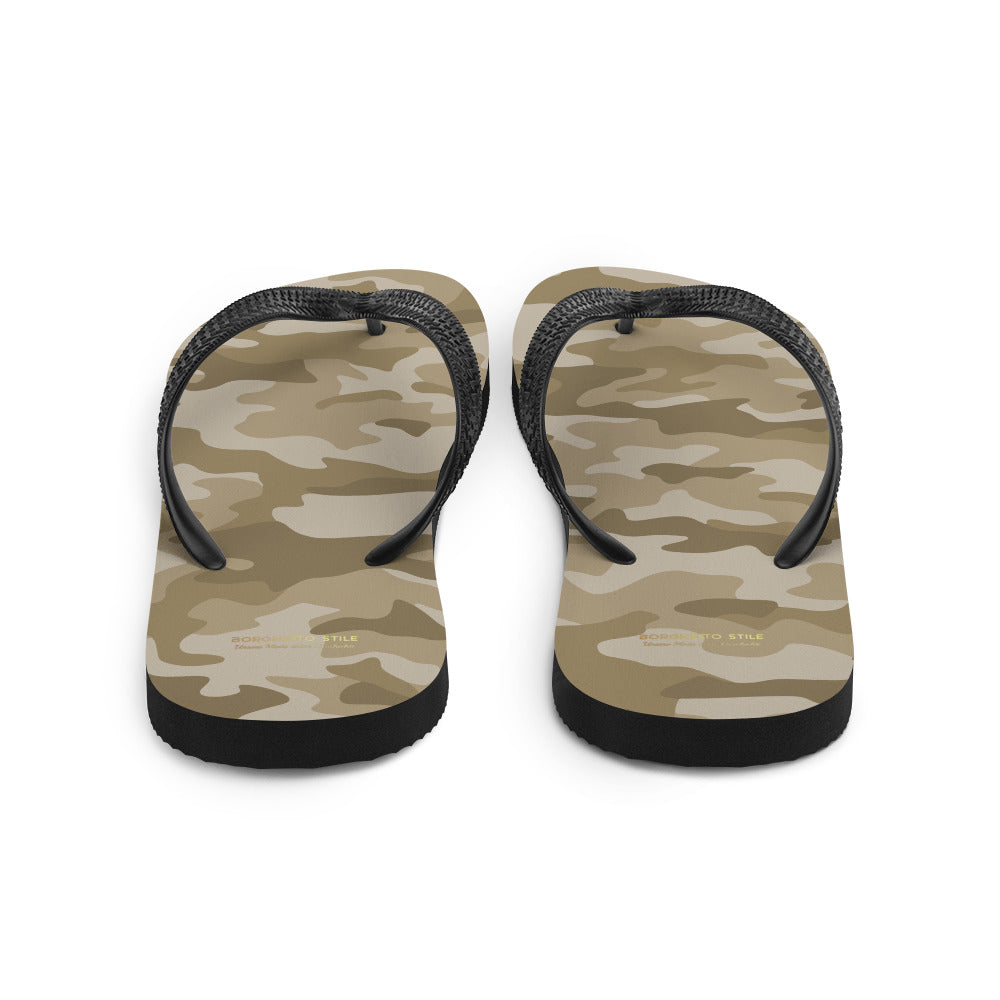 Military-colored Flip-Flops for Adventure seekers