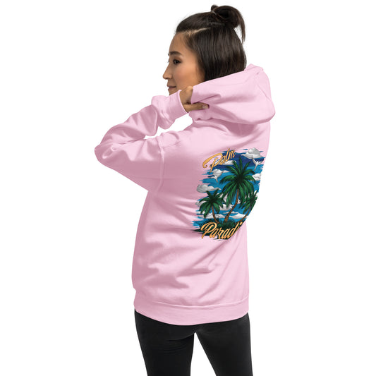 “Palm Paradise” Lässiger Hoodie