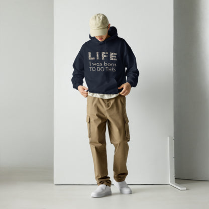 "Life" Hoodie für kühlere Abende