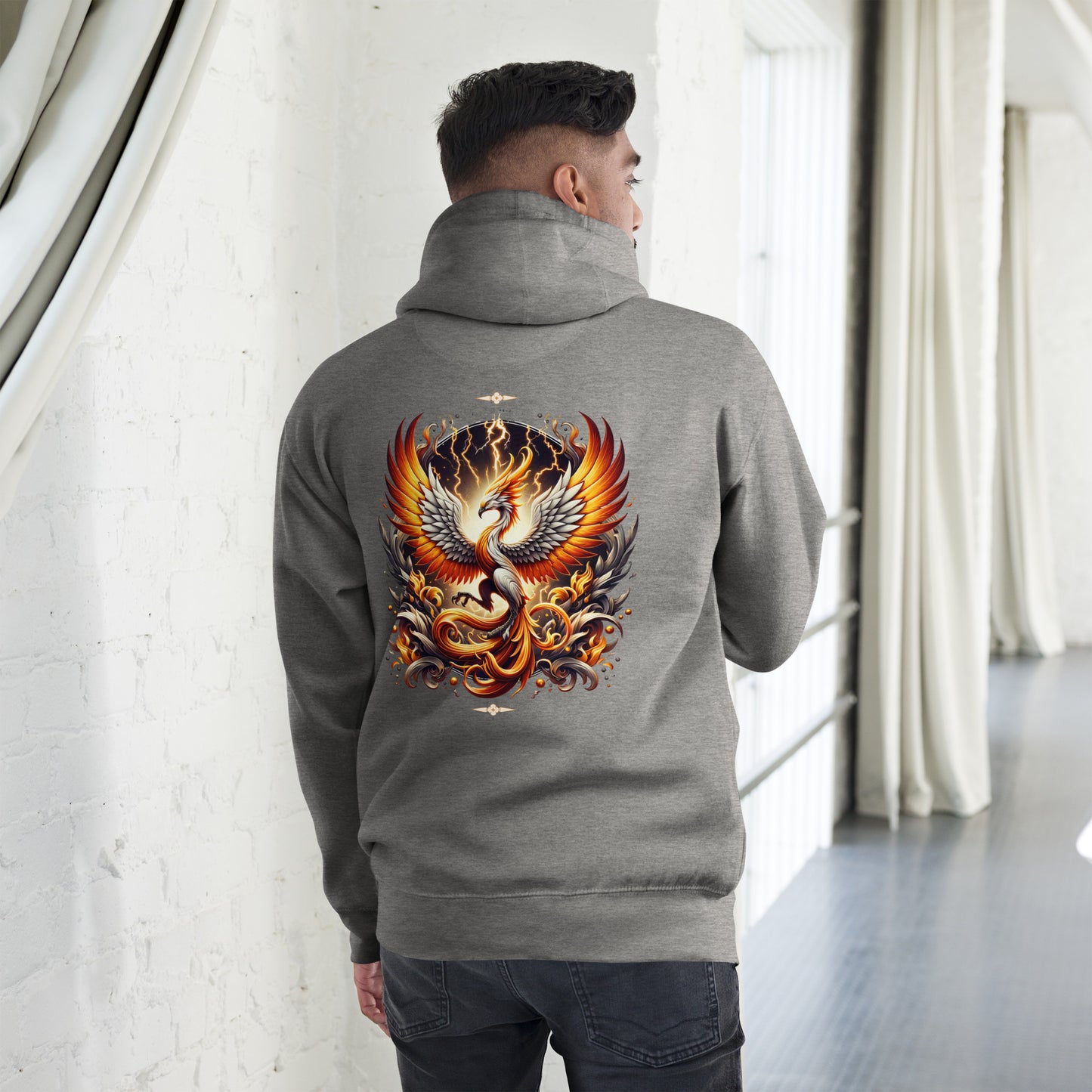 Der Phoenix-Flammen Hoodie – Entfache deinen Style