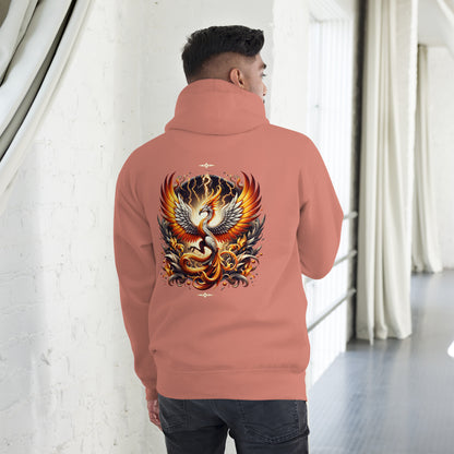 Der Phoenix-Flammen Hoodie – Entfache deinen Style