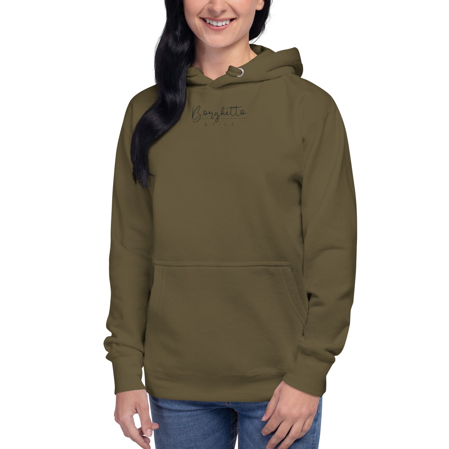 Weicher Hoodie mit coolem Design und praktischer Beuteltasche