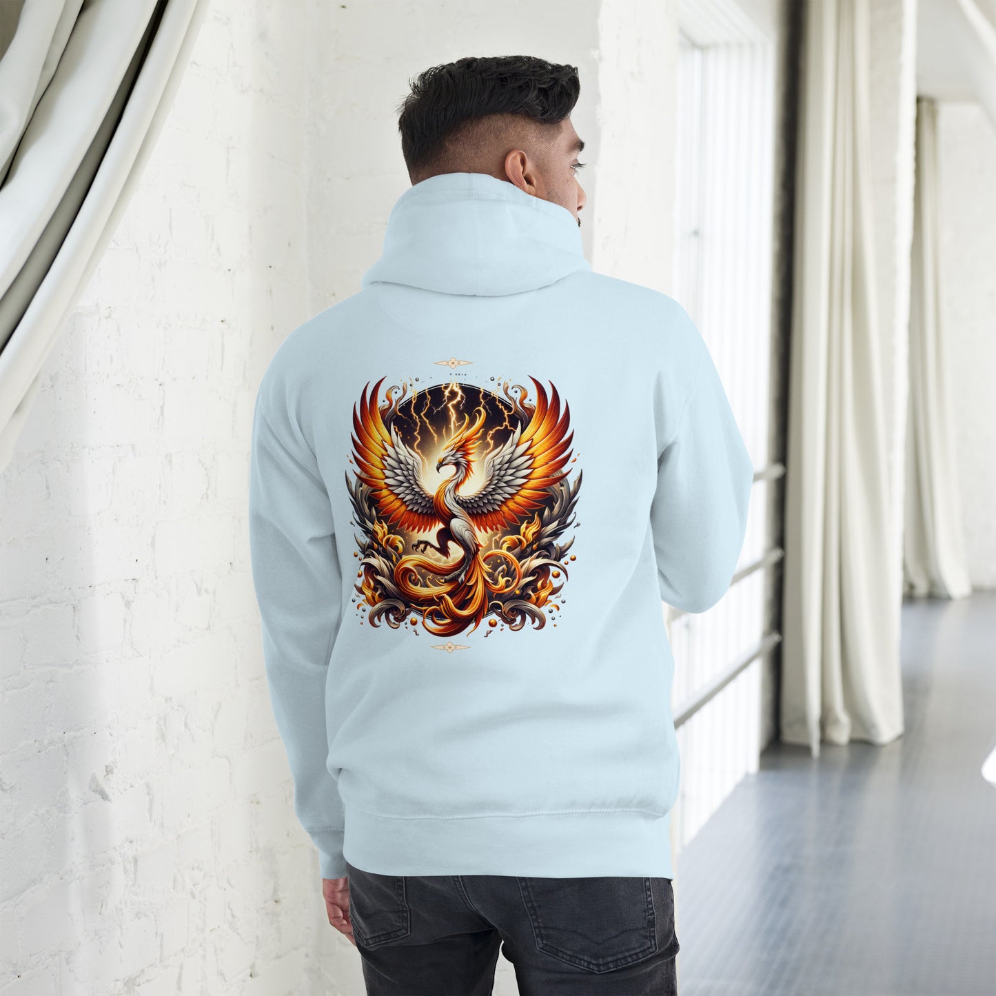 Der Phoenix-Flammen Hoodie – Entfache deinen Style