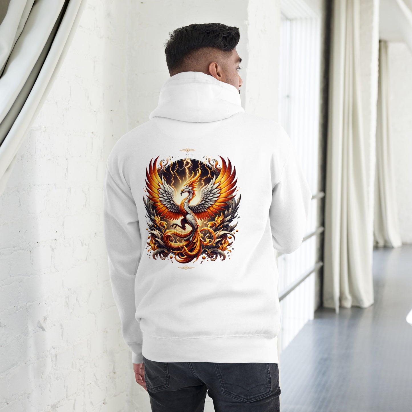 Der Phoenix-Flammen Hoodie – Entfache deinen Style